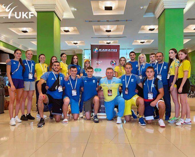 Украинские каратисты завоевали шесть наград на этапе Premier League в Баку