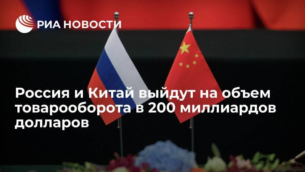 Путин: Россия и Китай скоро выйдут на объем товарооборота в 200 миллиардов долларов