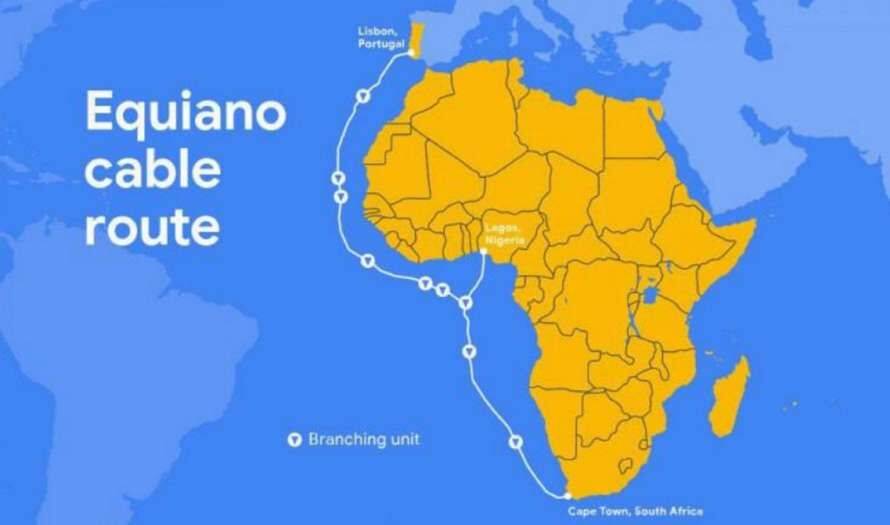 Google з'єднав підводним кабелем Європу з Південною Африкою