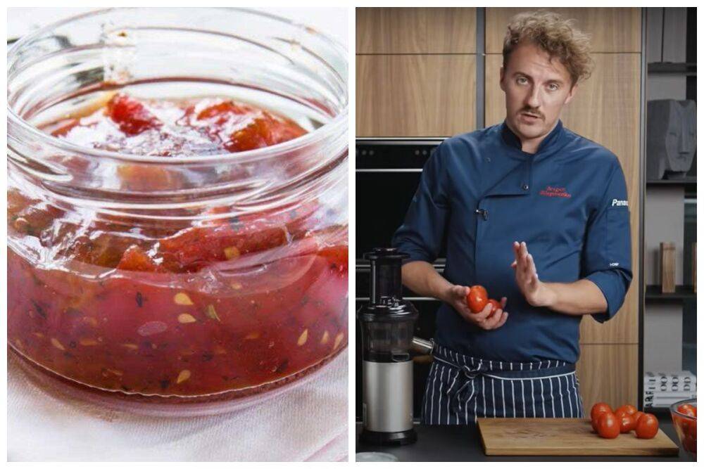 "Мастер Шеф" Клопотенко раскрыл необычный рецепт варенья из томатов: имеет удивительно освежающий эффект