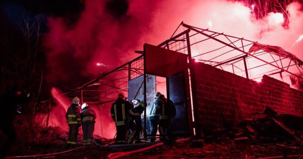 Обстрел Харькова 10 января: оккупанты попали в склад с пиротехникой (ФОТО)