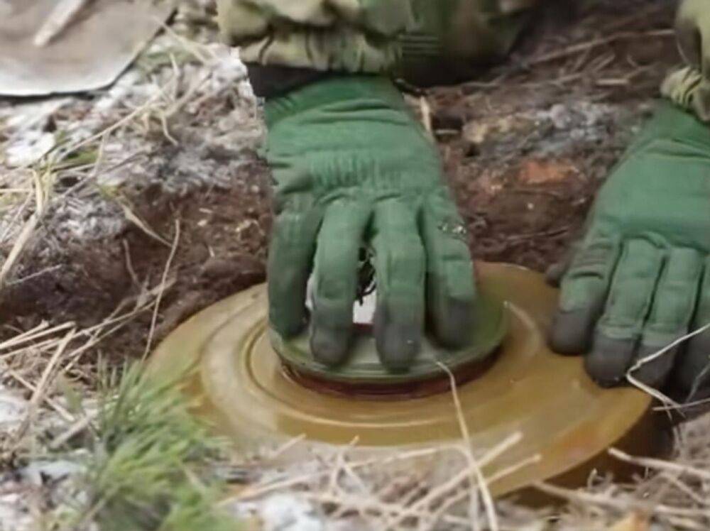 На севере Киевской области создают минные поля. Видео