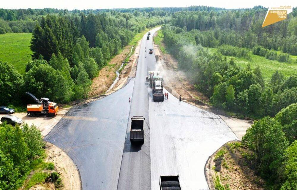 В Тверской области назвали топ-5 объектов 2022 года, отремонтированных по нацпроекту «Безопасные качественные дороги»