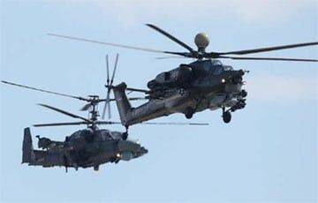 Боевые вертолеты перебросили к границе Беларуси с Украиной