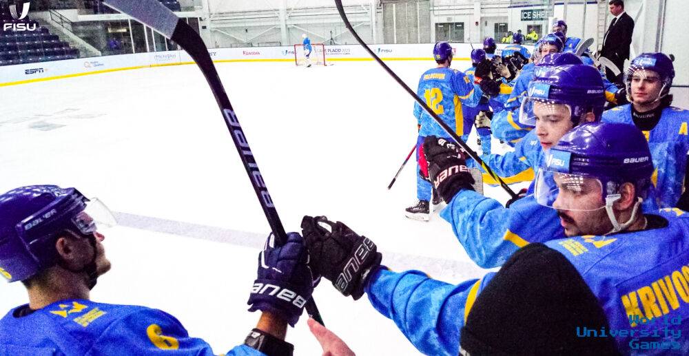 Украина обыграла Чехию и вошла в топ-6 лучших хоккейных сборных Универсиады-2023
