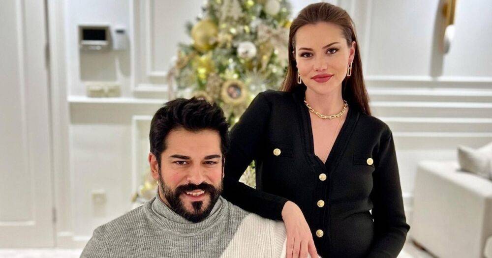 Самый красивый актер Турции второй раз стал отцом