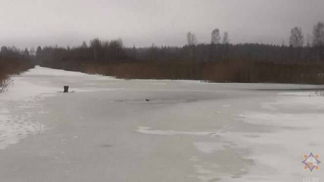 Рыбак провалился под лед и погиб в Смолевичском районе