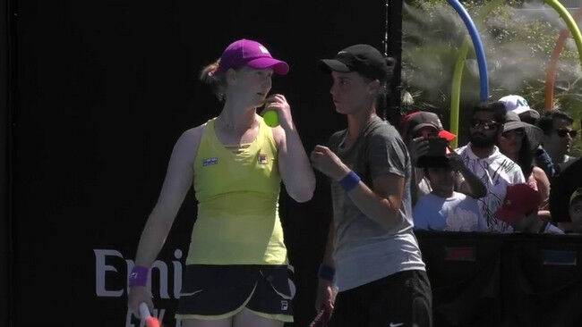 Калинина и ван Эйтванк проиграли в 1/8 финала парного разряда Australian Open-2023