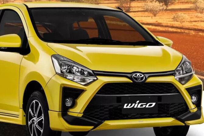 Новый хэтчбек Toyota Wigo появился в России