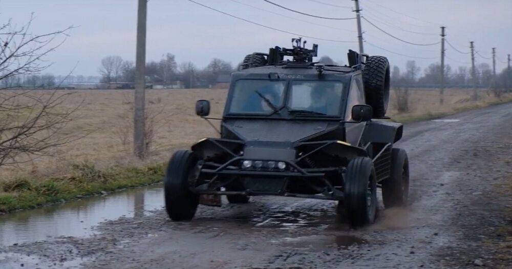 Винницкие мастера создали мощный багги для ВСУ с дверями как у Lamborghini (видео)