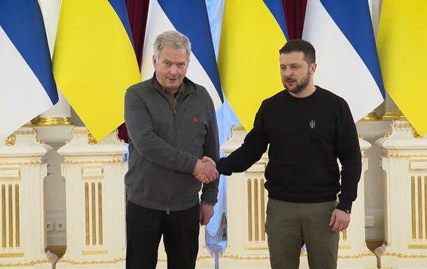 Президент Финляндии встретился с Зеленским в Киеве