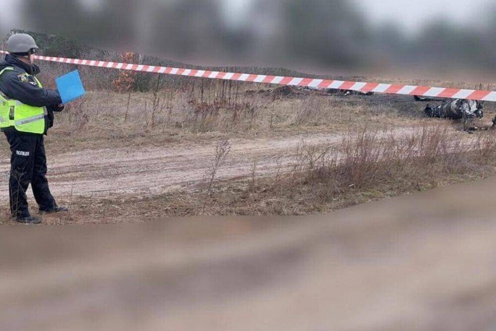 В нескольких районах Киевщины найдены обломки сбитых ракет