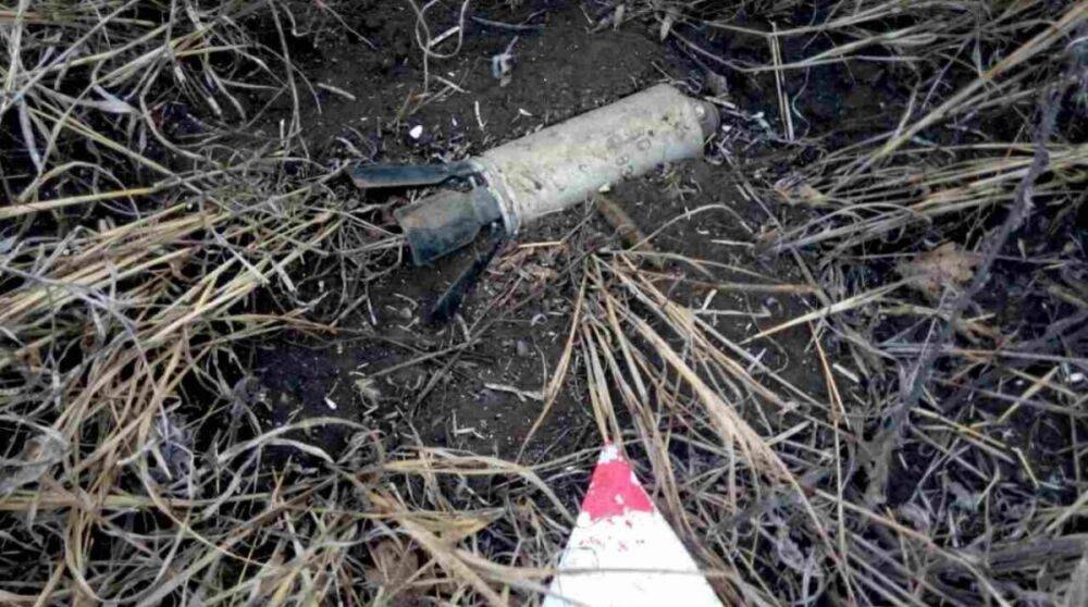 В Харькове нашли вмерзший в землю неразорвавшийся кассетный боеприпас