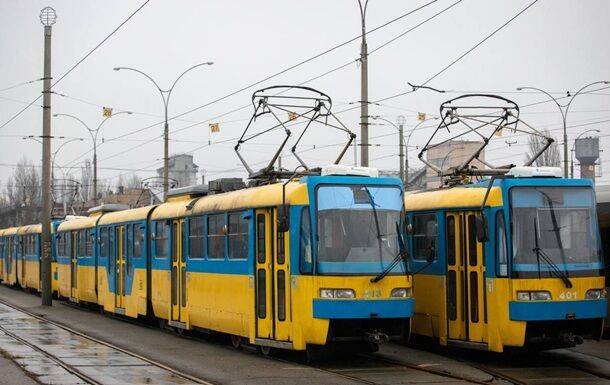 В Киеве возобновят работу два трамвайных маршрута
