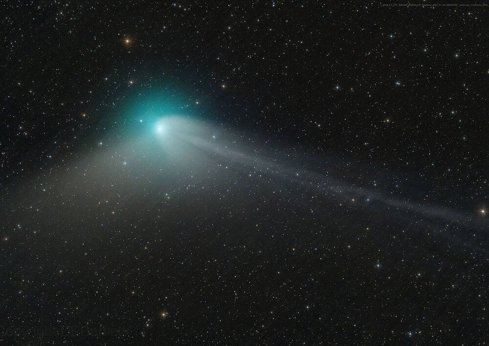 Зеленая комета приблизится к Земле впервые за 50 тыс. лет