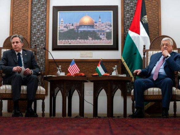 Президент Палестины предостерег Блинкена от "катастрофы"