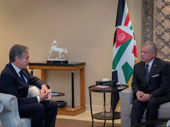 Блинкен встретился с королем Иордании и заявил, что ХАМАС не поддерживает палестинцев