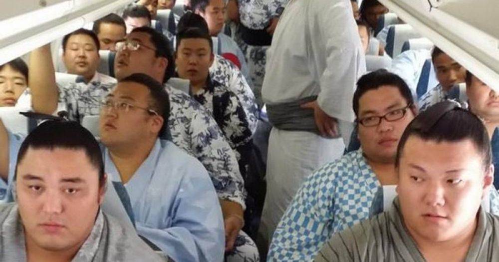 Самолет Japan Airlines не смог подняться в небо из-за борцов сумо на борту: как решили проблему