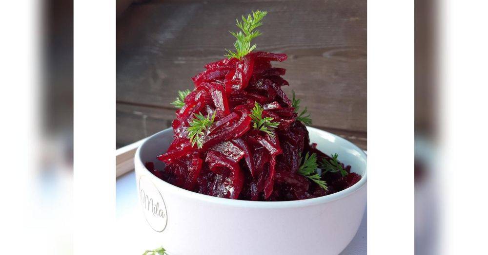 Свекольный салат с очень вкусной заправкой: рецепт от кулинара Эллы Ивановой