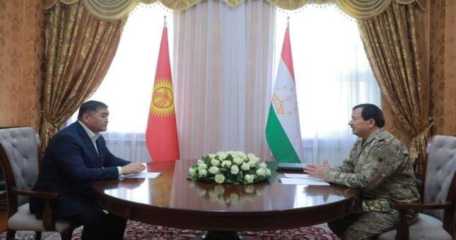 Стали известны подробности встречи глав ГКНБ по таджикско-кыргызской границе