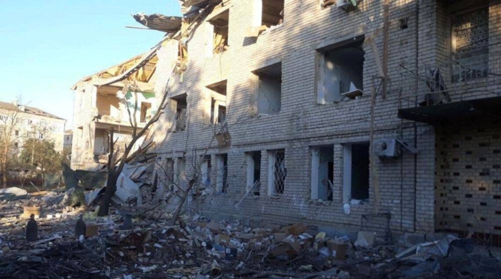 Войска рф обстреляли больницу на Херсонщине