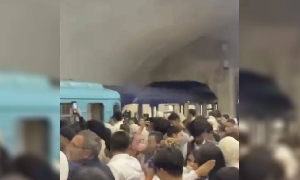 Ташкентский метрополитен: столкновения поездов на станции "Новза" не было