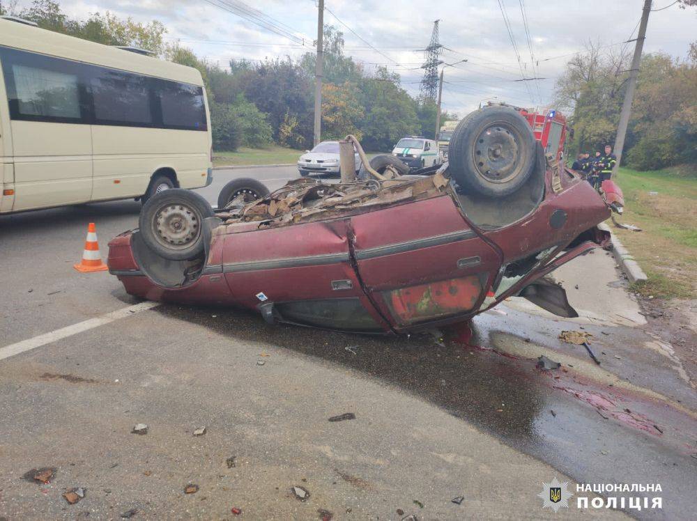 Тройное ДТП в Харькове: один водитель умер, еще один — в больнице (фото)