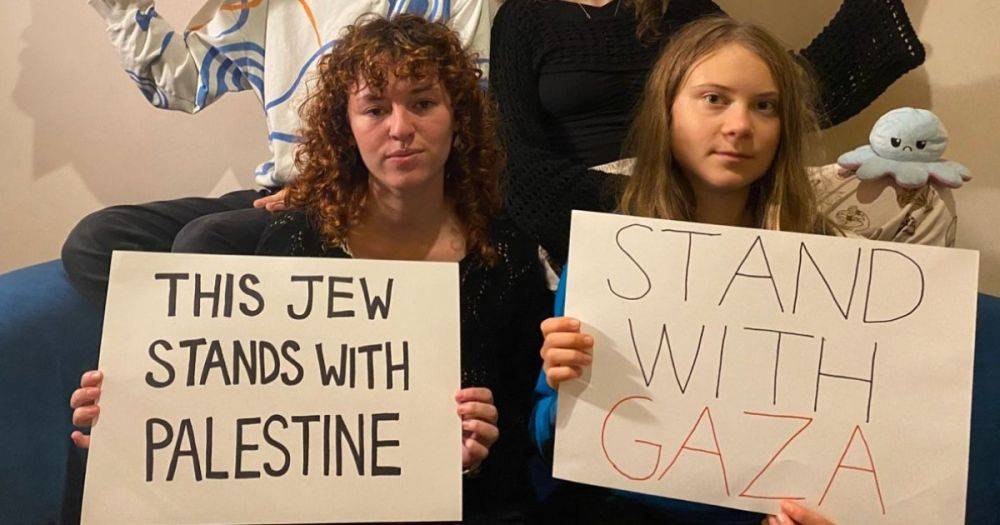 Грета Тунберг удалила фото в поддержку Палестины из-за "символа антисемитизма" (фото)