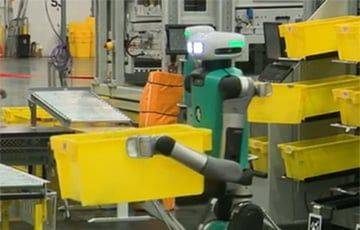 Amazon тестирует двуногих роботов на своих складах
