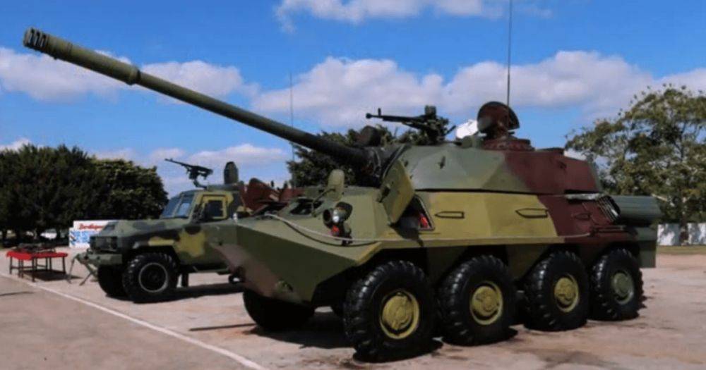 Смесь двух машин: кубинская армия показала БТР-100 с пушкой от Т-55 (фото)