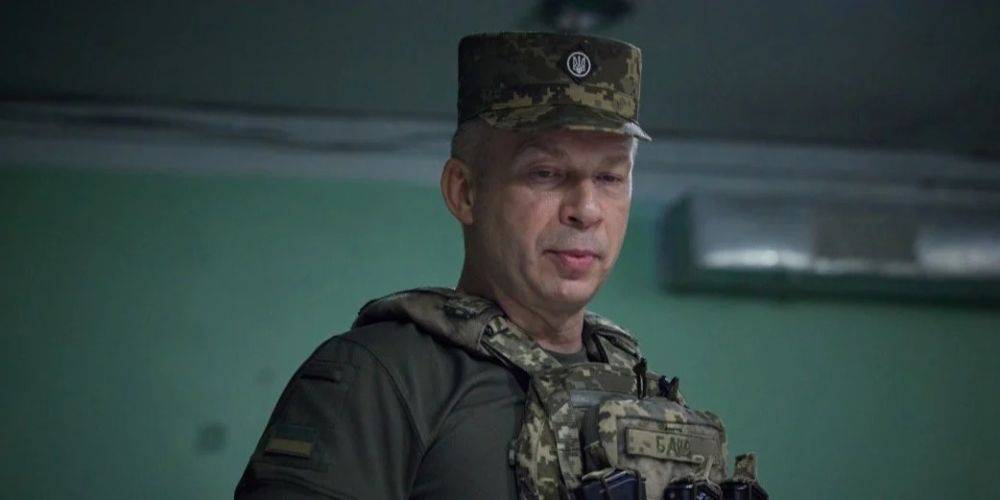 Купянское направление: Сырский посетил позиции украинских военных, приняты решения для усиления маневренной обороны