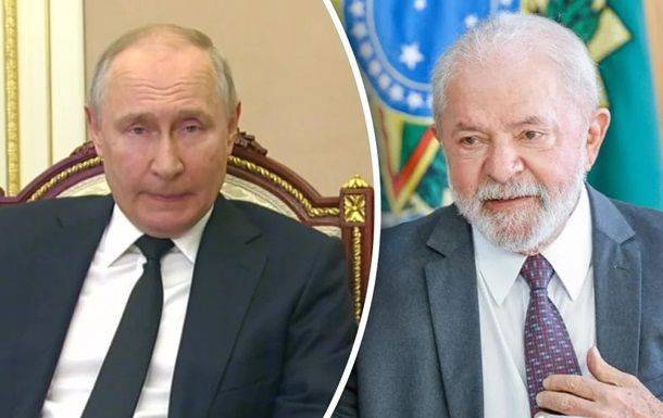 Президенты РФ и Бразилии обсудили темы Израиля и Украины