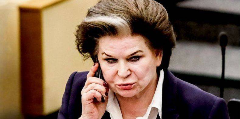Терешкова заявила, что требовать уничтожить 20% россиян — это неотъемлемое право депутата госдумы