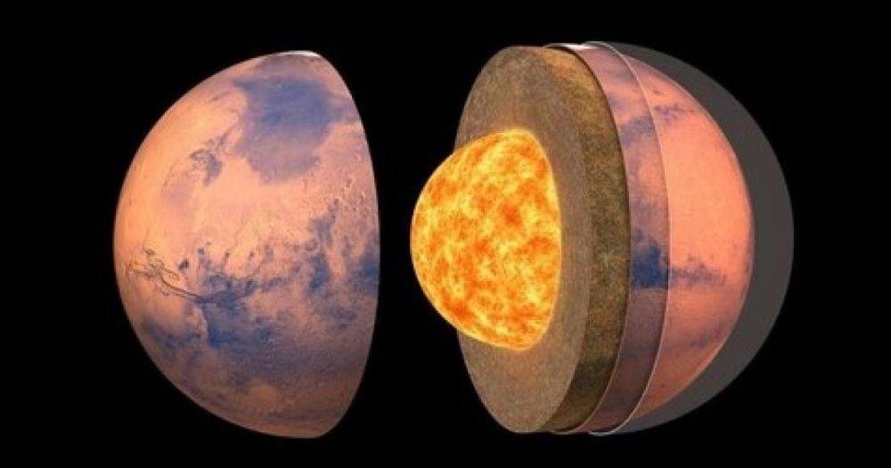 В недрах Марса найдена новая структура: почему ядро планеты кажется больше, чем на самом деле
