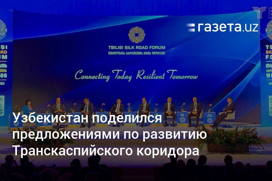 Узбекистан поделился предложениями по развитию Транскаспийского коридора