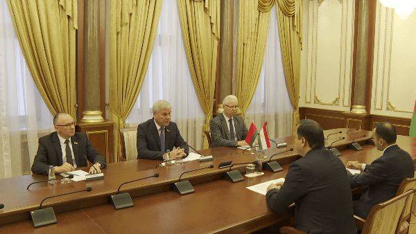 Беларусь и Таджикистан развивают межпарламентские связи