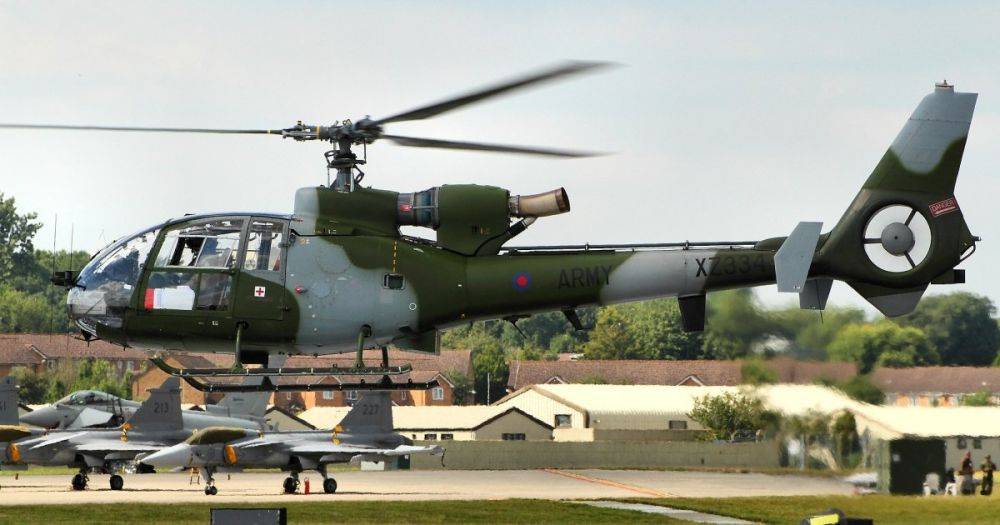 "Прощай, Gazelle": британские вертолеты в последний раз поднялись в небо после 50 лет службы