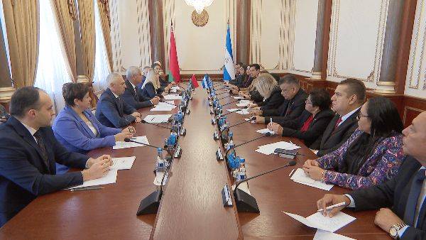 Парламентская делегация Никарагуа с визитом в Минске