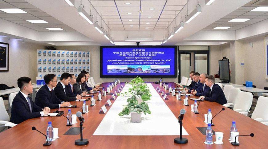 "Великий камень" и Sinotrans Overseas Development обсудили сотрудничество в сфере логистики
