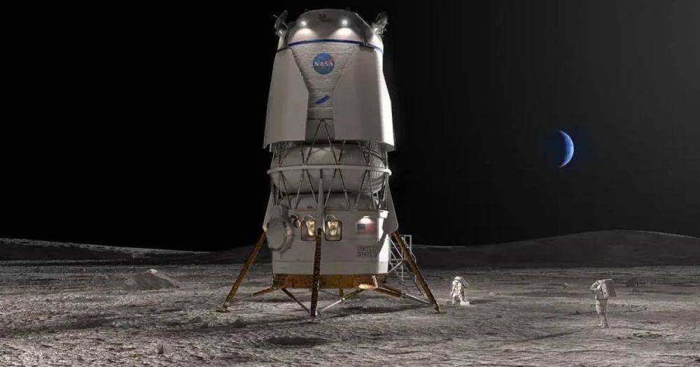 Blue Origin показала макет посадочного модуля на Луну: он потерял свое "лицо" (фото)