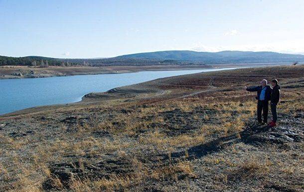 В Крыму уменьшился запас воды в водохранилищах