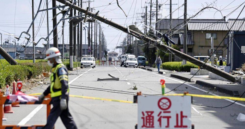 У берегов японских островов зафиксировали землетрясение магнитудой 6,5