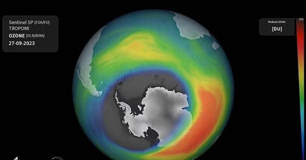 26 миллионов км². Озоновая дыра почти достигла своего пикового размера, и может стать еще больше
