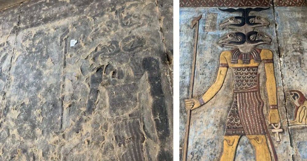 Чудо архитектуры Древнего Мира: в храме Хнума обнаружили новые рельефы изображений богов (фото)