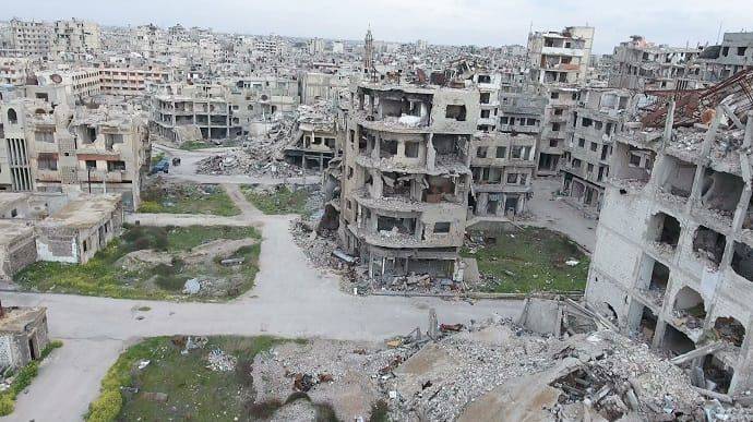 В результате атаки беспилотников на военную академию в Сирии погибли более 100 человек