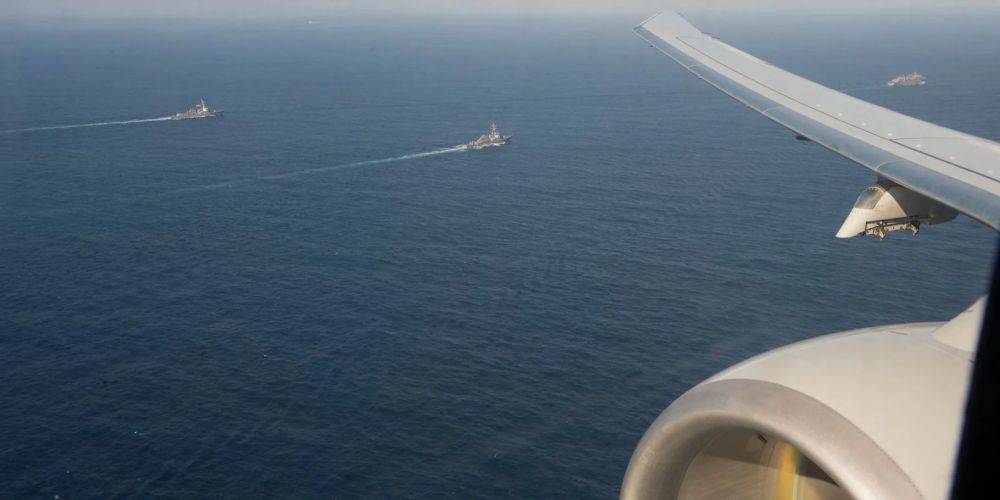 Американский военный самолет разбился над Средиземным морем