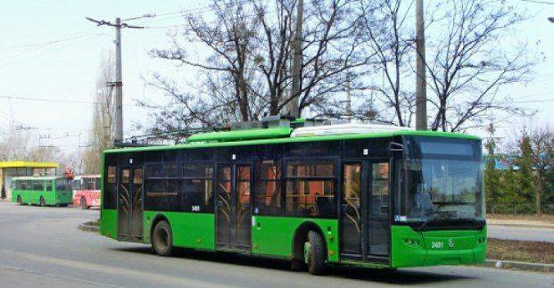 В четверг в Харькове не будут ходить два троллейбуса, а третий изменит маршрут