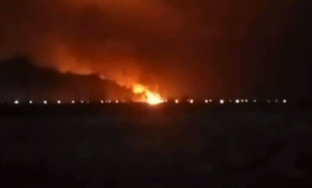Взрывы в России: в Волгоградской области произошел пожар на воинской части