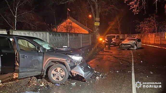 20-летняя киевлянка без водительских прав встряла в пьяное ДТП: двое людей погибли