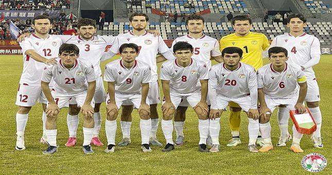 Олимпийская сборная Таджикистана (U-23) сыграла вничью со сверстниками из Китая